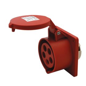 Beépíthető egyenes ipari csatlakozóaljzat - TICS-415