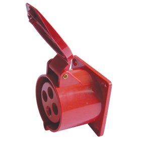 Beépíthető egyenes ipari csatlakozóaljzat - TICS-424