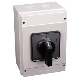 Tokozott közvetlen motorkapcsoló, BE-KI - TKM-12/QT65