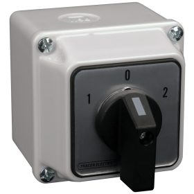   Tokozott közvetlen irányváltó motorkapcsoló, 1-0-2 - TKM-20/NT