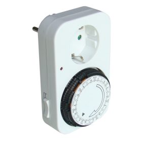 Dugaszolható heti kapcsolóóra, elektromechanikus - TKO-DH