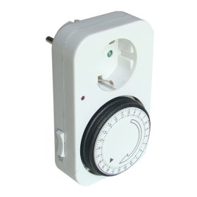 Dugaszolható napi kapcsolóóra, elektromechanikus - TKO-DN