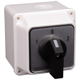 Tokozott választókapcsoló, 1-0-2 - TKV-206/3T