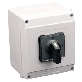 Tokozott választókapcsoló, 1-0-2 - TKV-259/3T65