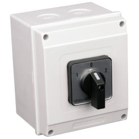 Tokozott választókapcsoló, 1-0-2 - TKV-636/3T65