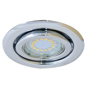   Beépíthető lámpatest spot fényforrásokhoz, króm - TLC-6C