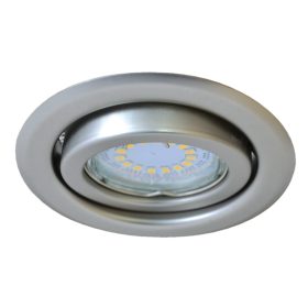   Beépíthető lámpatest spot fényforrásokhoz, matt króm - TLC-6MC