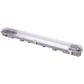   Védett lámpatest LED csövekhez, egyoldalas betáp - TLFVLEDN106