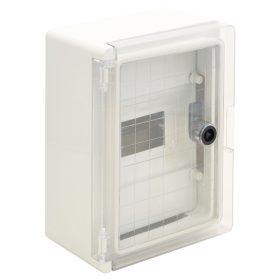   Műanyag elosztószekrény maszkos átlátszó ajtóval - TME282113MT