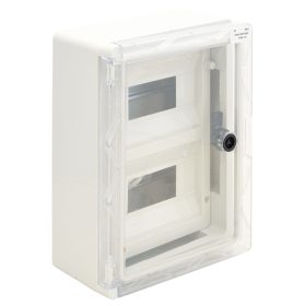   Műanyag elosztószekrény maszkos átlátszó ajtóval - TME332513MT