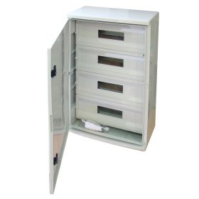 Műanyag elosztószekrény maszkos - TME705025M