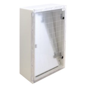 Műanyag elosztószekrény átlátszó ajtóval - TME705025T