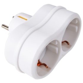 Többférőhelyes átalakító csatlakozó, fehér - TNS2