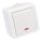 Falon kívüli 1-áramkörös kapcsoló, jelzőfénnyel - TR-PH05L