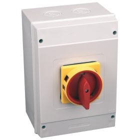   Tokozott biztonsági lakatolható szakaszoló kapcsoló - TSS-10/3T65