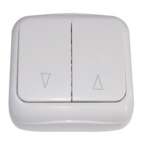   Falon kívüli zsalu vezérlő kapcsoló (tapétakapcsoló) - TTK-07