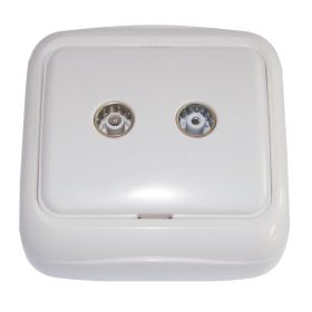   Falon kívüli TV és FM csatlakozó (tapétakapcsoló) - TTK-32